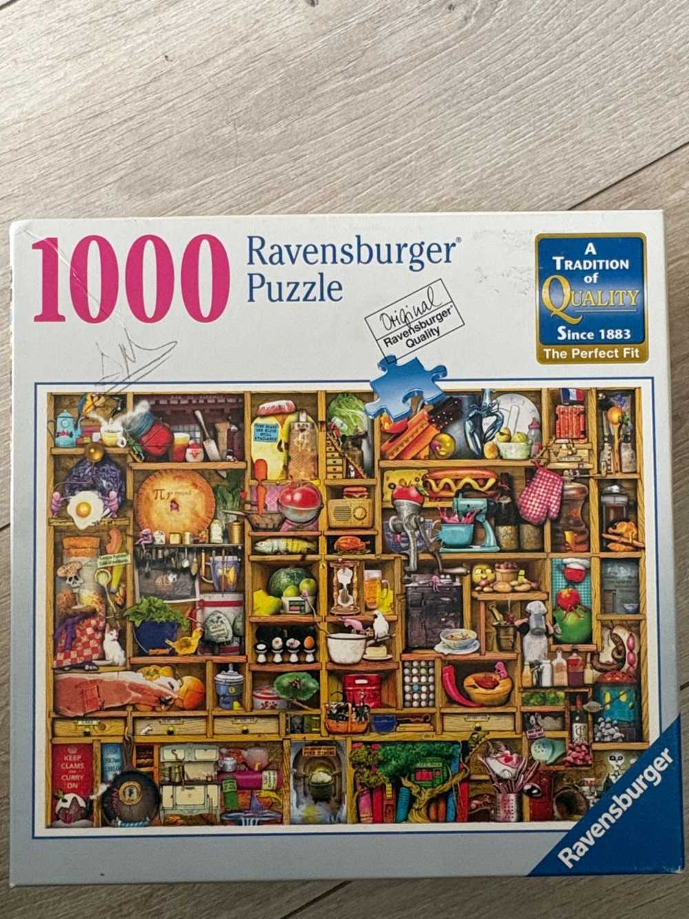 Ravensburger Puzzle - Kitchen Cupboard - 1000 pieces